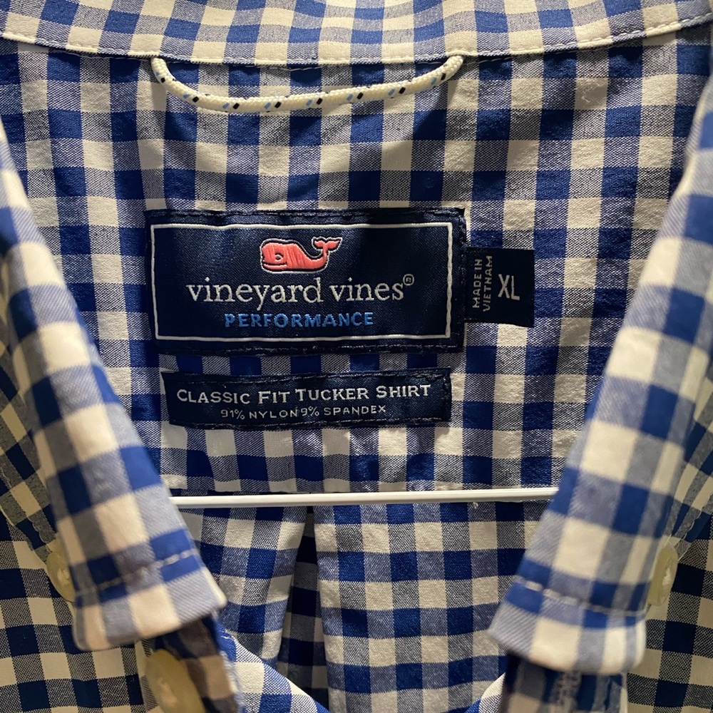 Vineyard Vines Nylon short sleeve button down